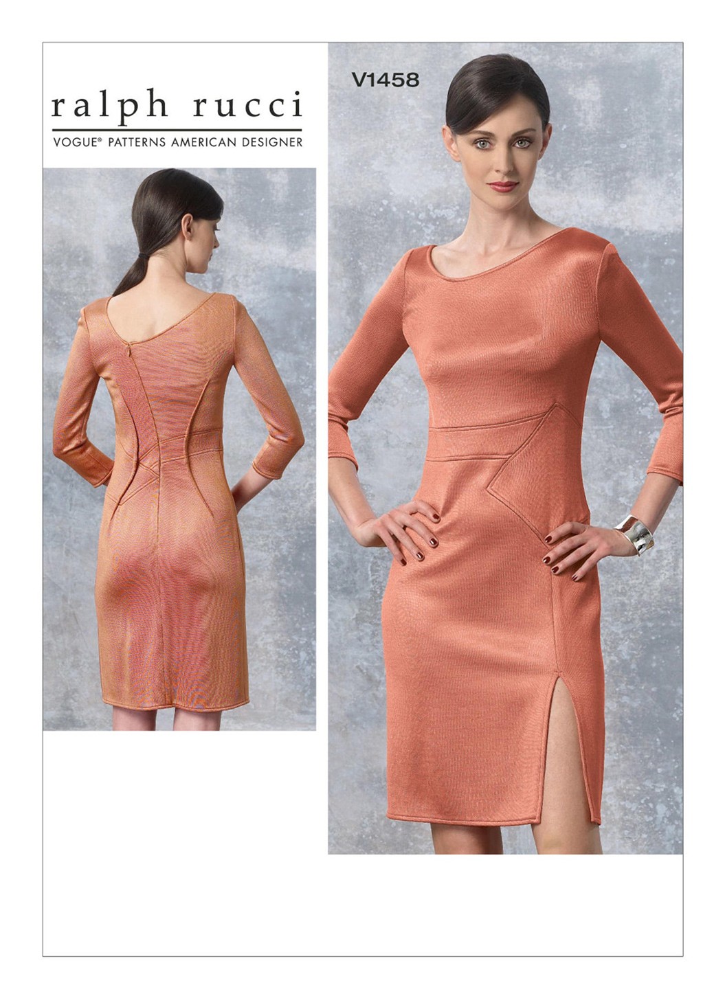 

Выкройка Vogue №1458 — Платье от Ralph Rucci