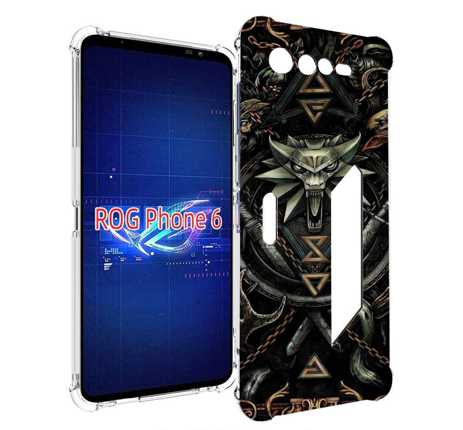 

Чехол MyPads загружено для Asus ROG Phone 6, Прозрачный, Tocco