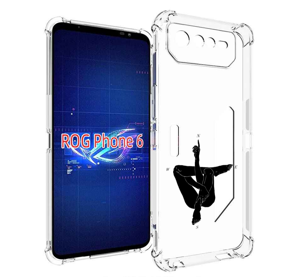 фото Чехол mypads живой компас для asus rog phone 6