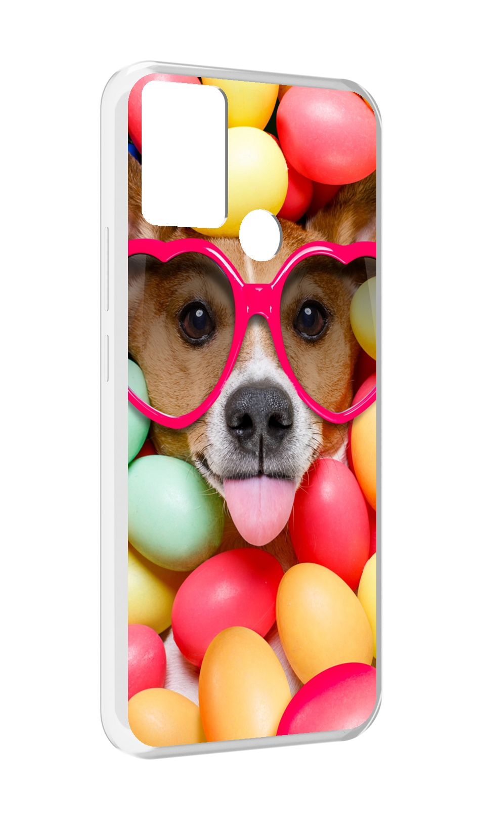

Чехол MyPads Собака-в-яйцах для Infinix Hot 11 Play, Прозрачный, Tocco