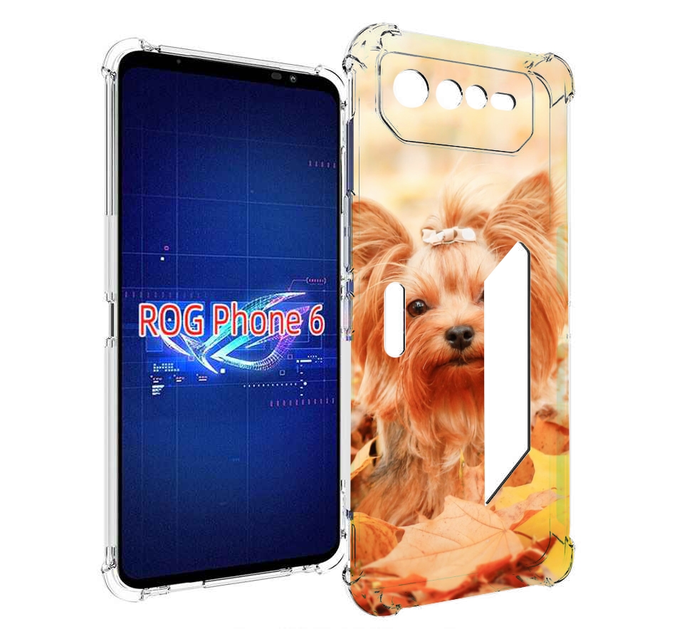 

Чехол MyPads еркширдскии терьер иорк для Asus ROG Phone 6, Прозрачный, Tocco