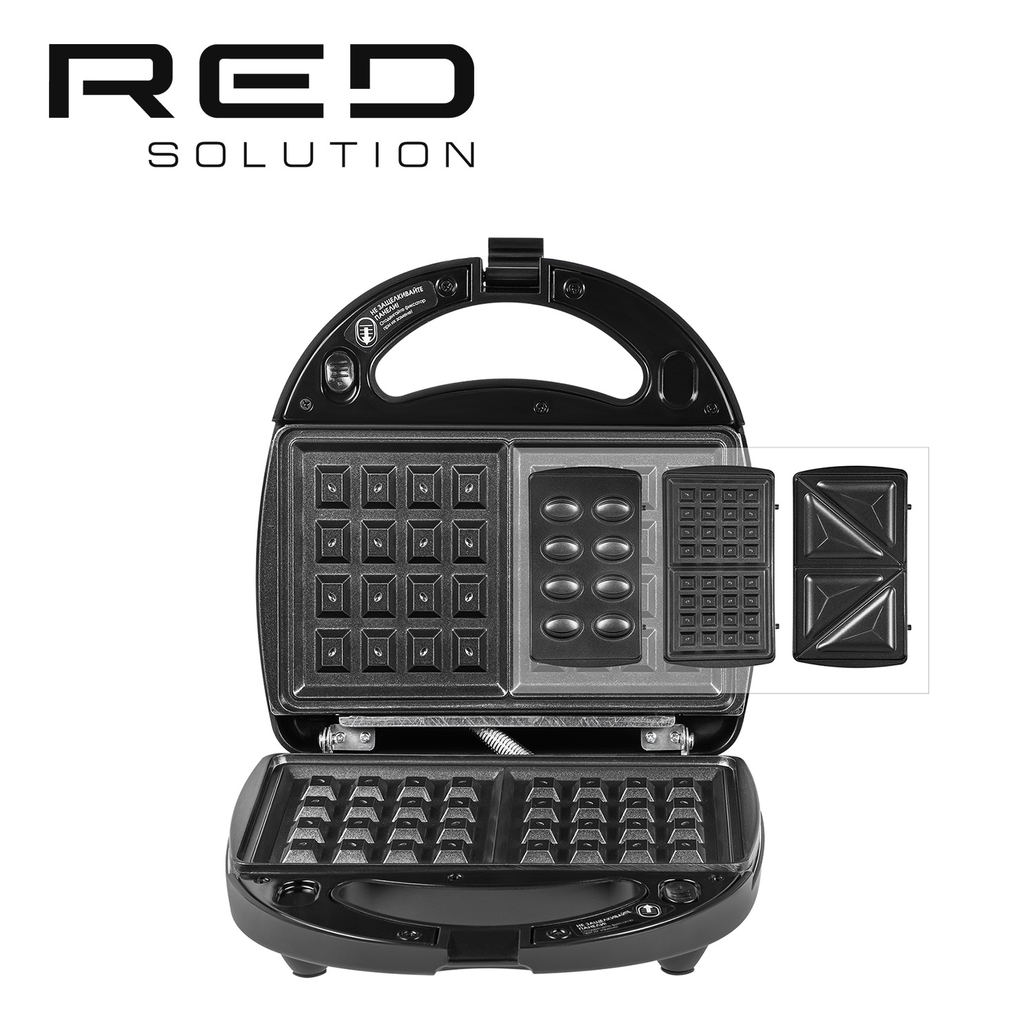 Электровафельница RED SOLUTION RMB-M603 черная