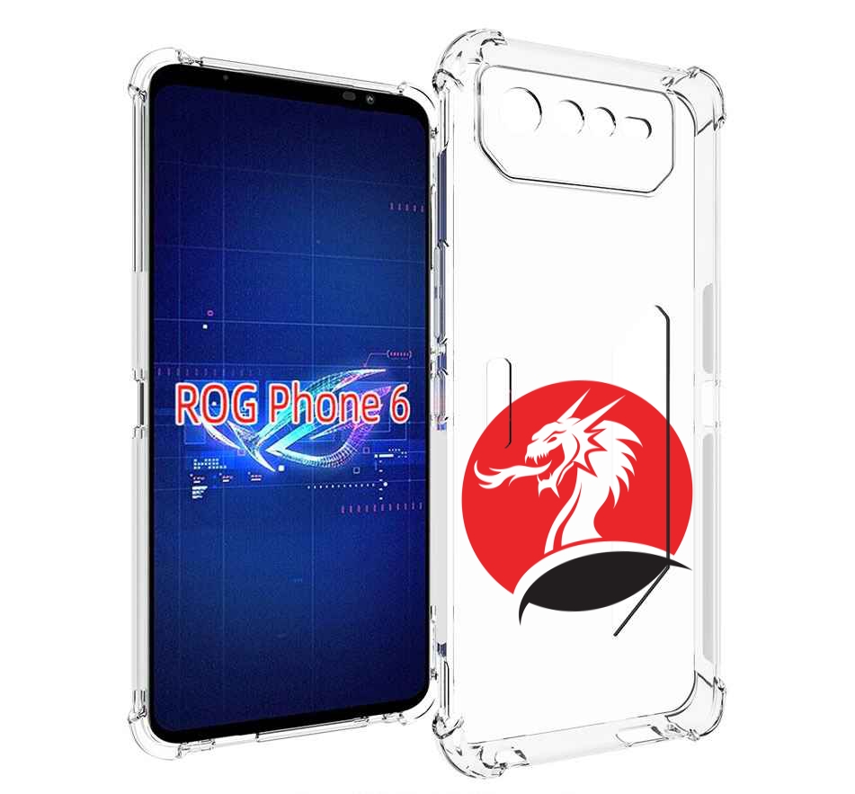 

Чехол MyPads дракон-рисунок для Asus ROG Phone 6, Прозрачный, Tocco