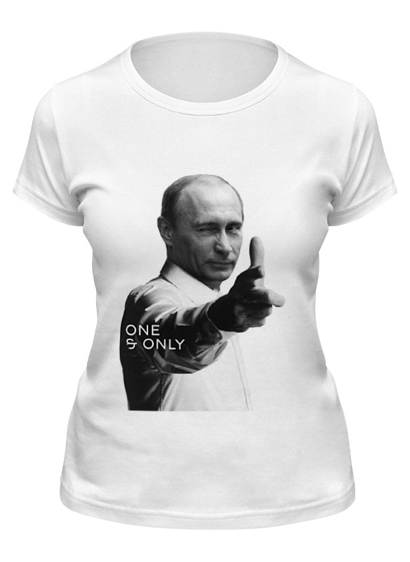 

Футболка женская Printio One and only белая 2XL, Белый, One and only