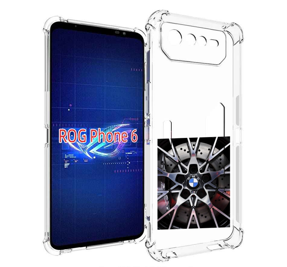 Чехол MyPads диск бмв мужской для Asus ROG Phone 6