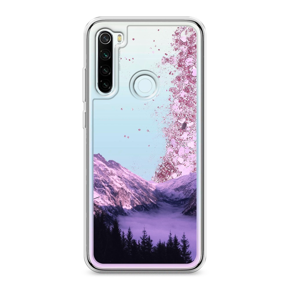 

Жидкий чехол с блестками "Горный туман" на Xiaomi Redmi Note 8T