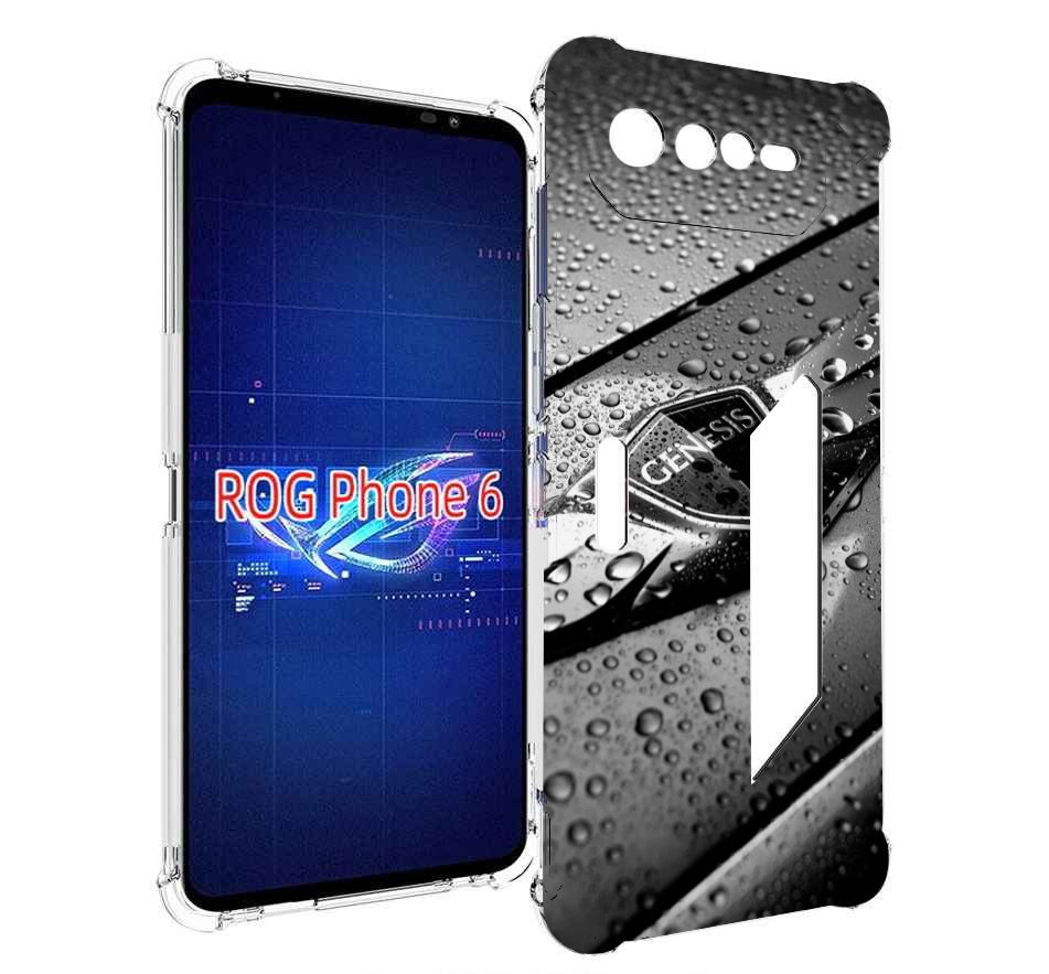 

Чехол MyPads genesis 2 мужской для Asus ROG Phone 6, Прозрачный, Tocco