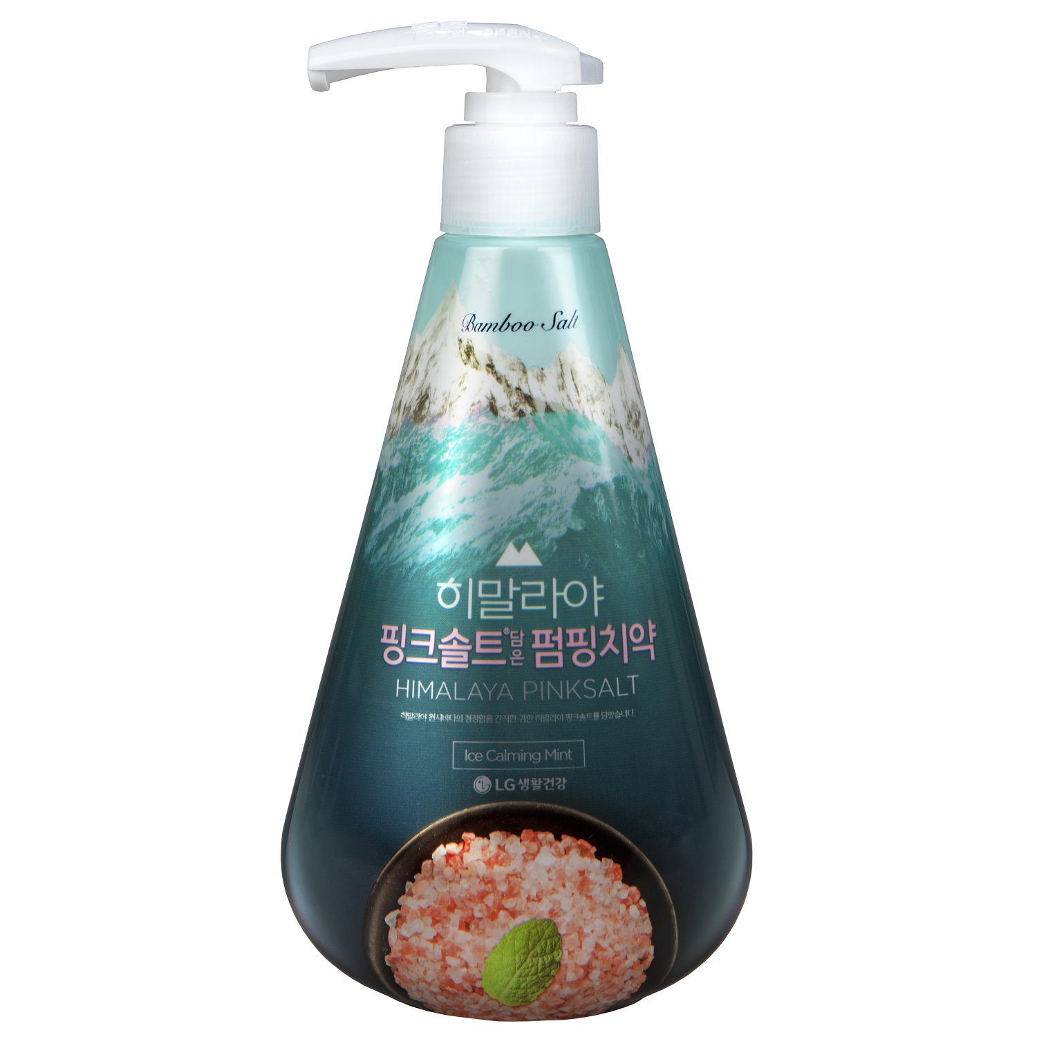 фото Зубная паста "pumping himalaya pink salt. ice calming mint" с розовой гималайской солью perioe