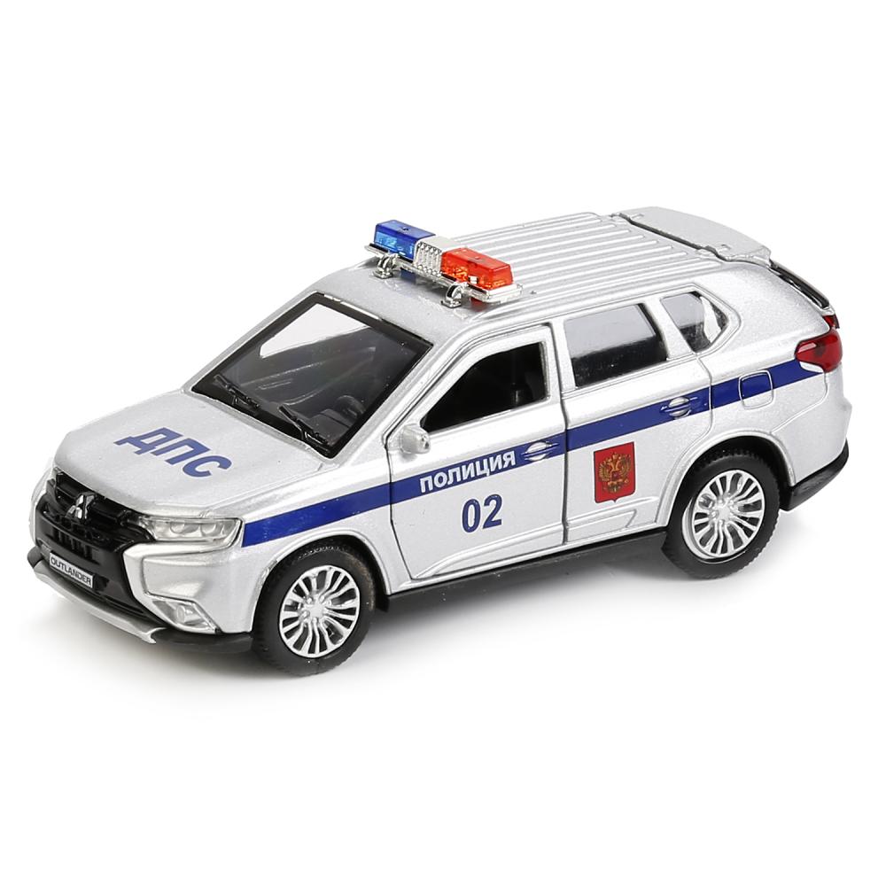 Внедорожник инерционный Технопарк Mitsubishi Outlander Полиция, 12 см
