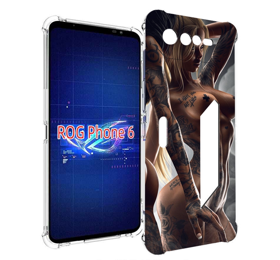 

Чехол MyPads девушки-инь-и-янь-в-татуировках для Asus ROG Phone 6, Прозрачный, Tocco