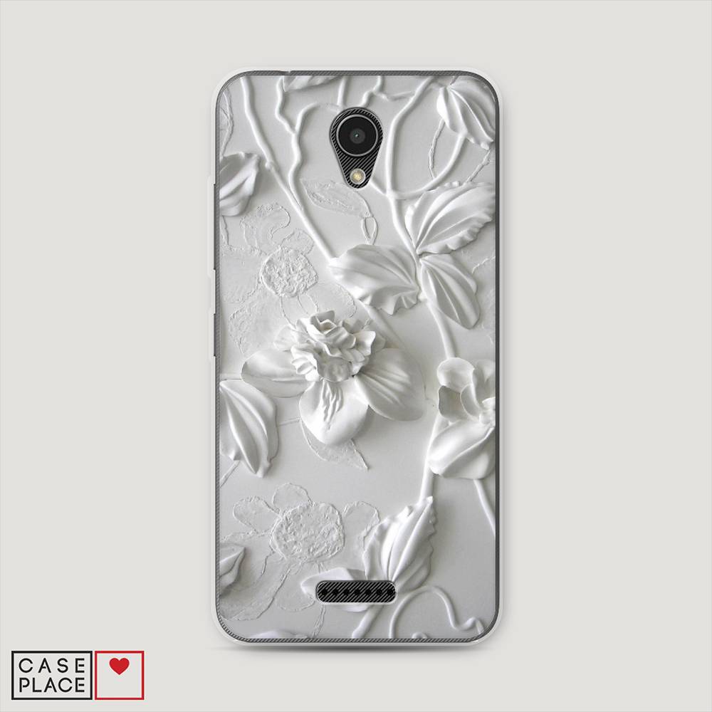 

Чехол Awog на Lenovo Vibe B / Леново Vibe B "Гипсовые цветы", 112450-7