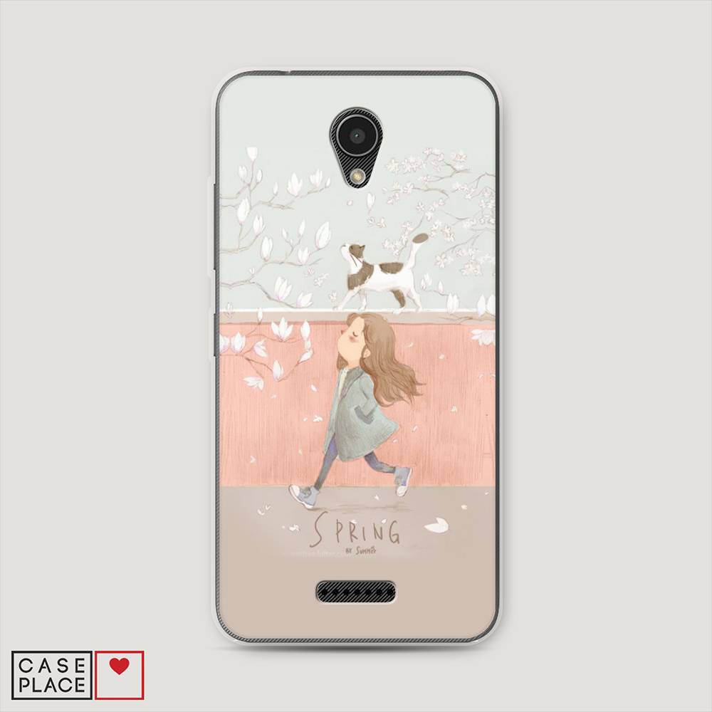 

Чехол Awog на Lenovo Vibe B / Леново Vibe B "Девочка-весна", 112450-7