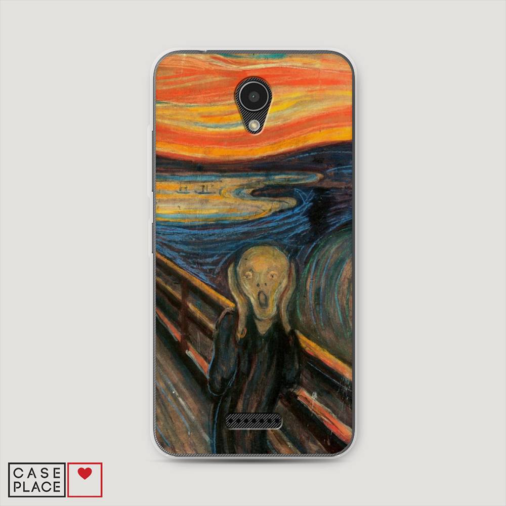 

Чехол Awog на Lenovo Vibe B / Леново Vibe B "Крик", 112450-9