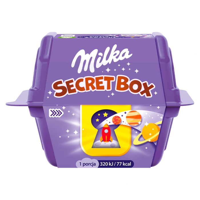 

Секретный бокс шоколад Milka конфеты с игрушкой, 14,4 г х 4 шт