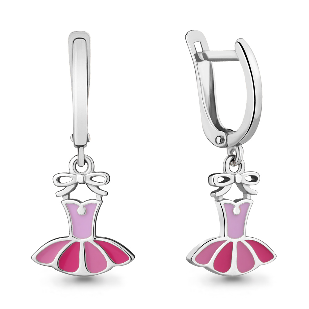 

Серьги из серебра с эмалью Aquamarine 33659_925_р, 33659_925_р
