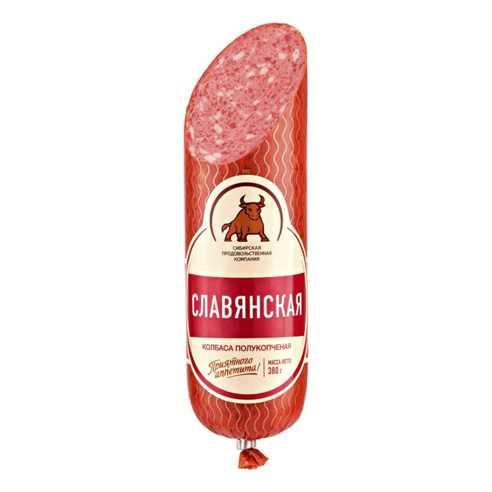 

Колбаса полукопченая СПК Славянская 380 г
