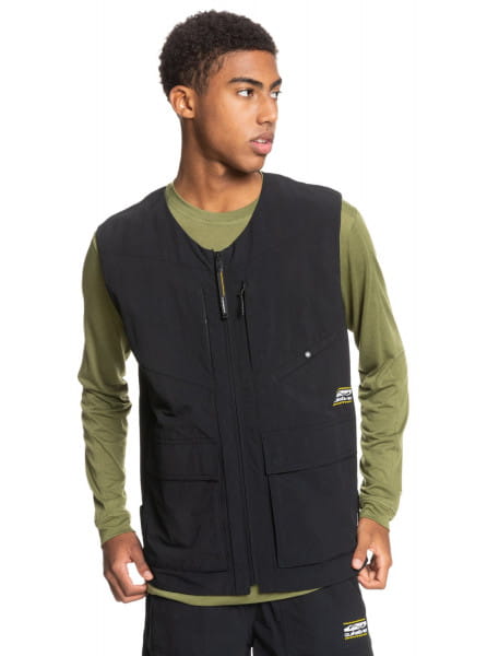 

Утепленный жилет мужской QUIKSILVER EQYWT04159 черный XL, EQYWT04159