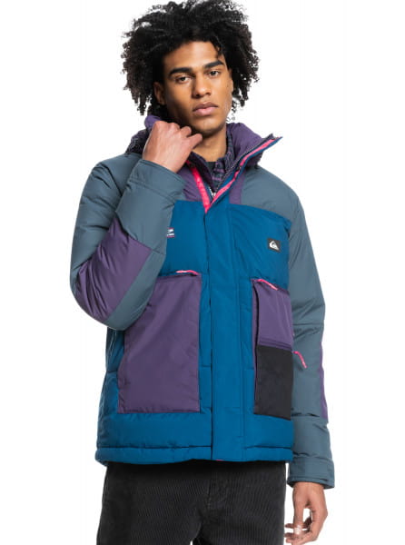 

Куртка мужская QUIKSILVER EQYJK03727 синяя S, EQYJK03727