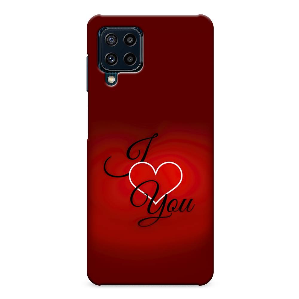 

Пластиковый чехол "I love you 3" на Samsung Galaxy M32