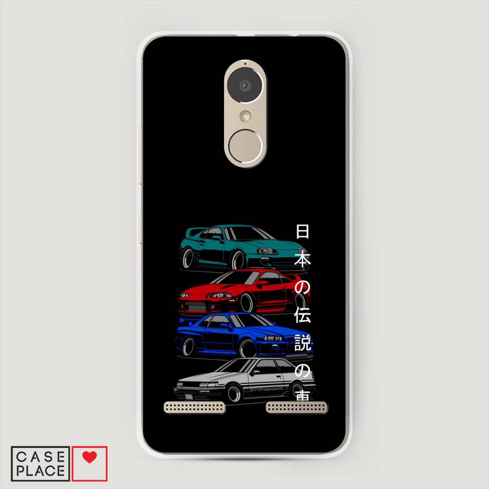 

Чехол Awog на Lenovo K6 Power / Леново K6 Power "JDM Legend cars", 112350-5