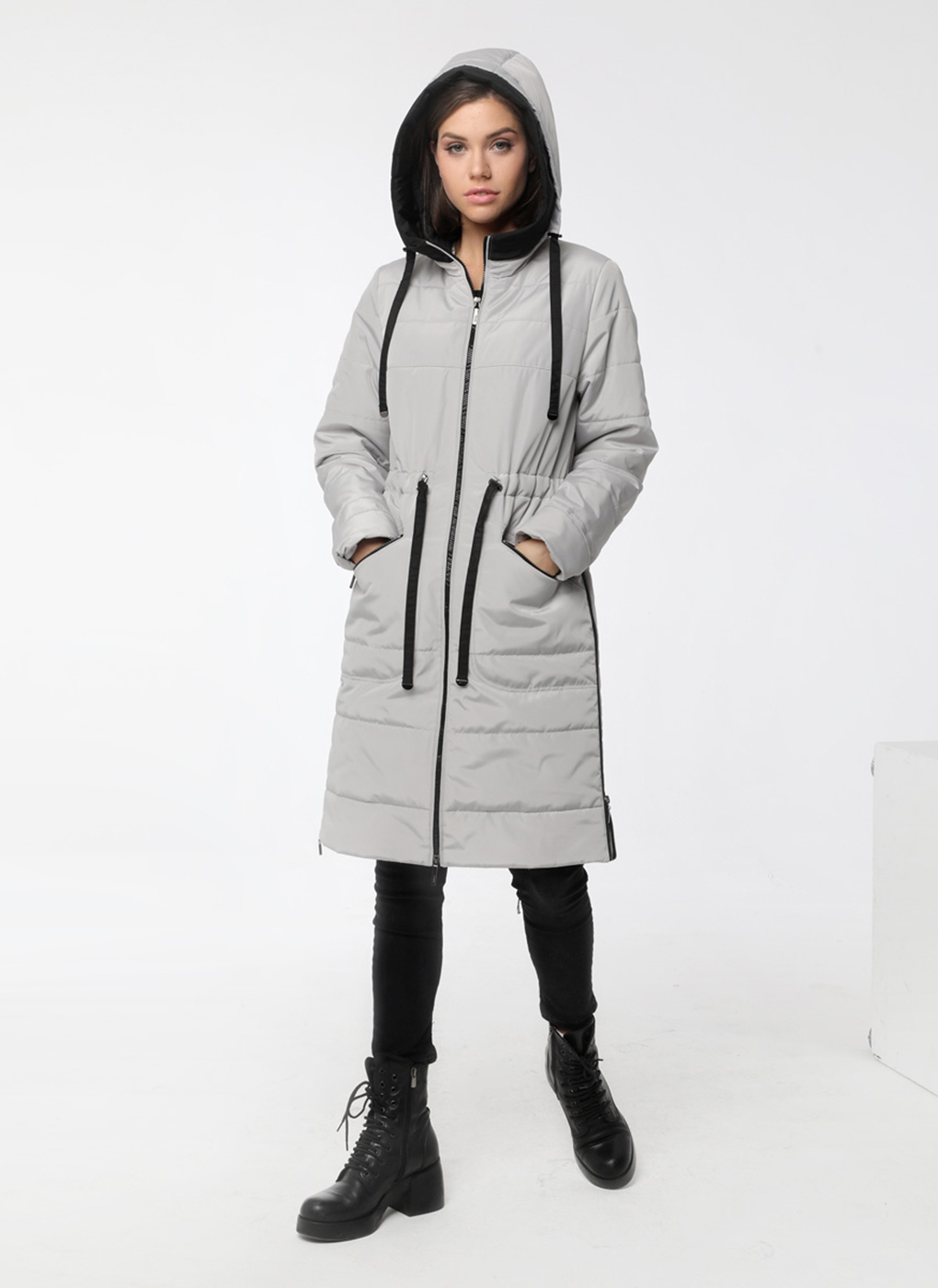 

Пальто женское Каляев 63475 серое 54 RU, 63475