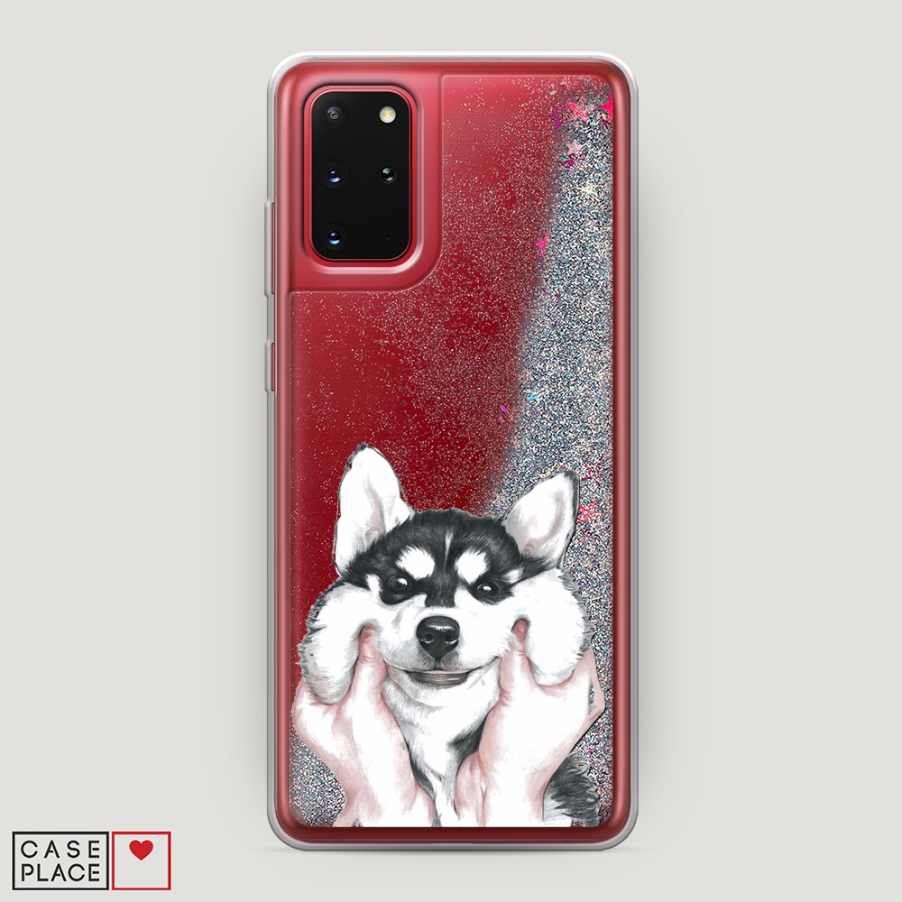 

Чехол Awog на Samsung Galaxy S20 Plus "Щечки хаски", Разноцветный, 29391-1