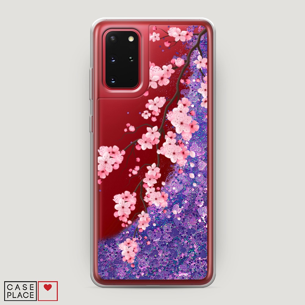 

Чехол Awog на Samsung Galaxy S20 Plus "Розовая сакура", Разноцветный, 29392-1