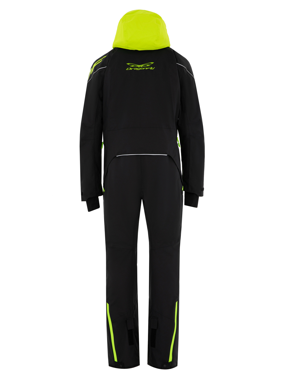 Комбинезон Сноубордический Dragonfly Gravity Premium Black/Yellow Green (Us:xl)