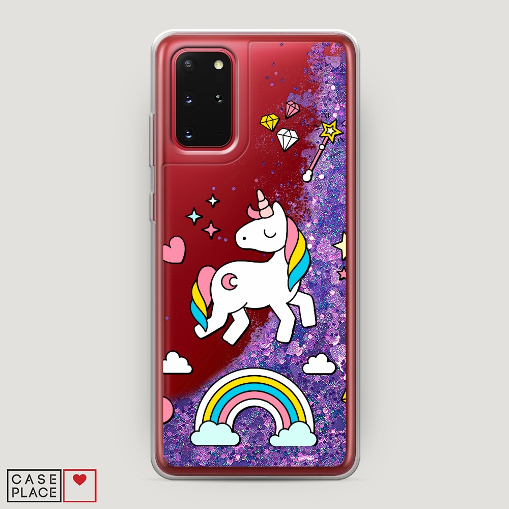 

Чехол Awog на Samsung Galaxy S20 Plus "Принцесса единорог", Разноцветный, 29392-1