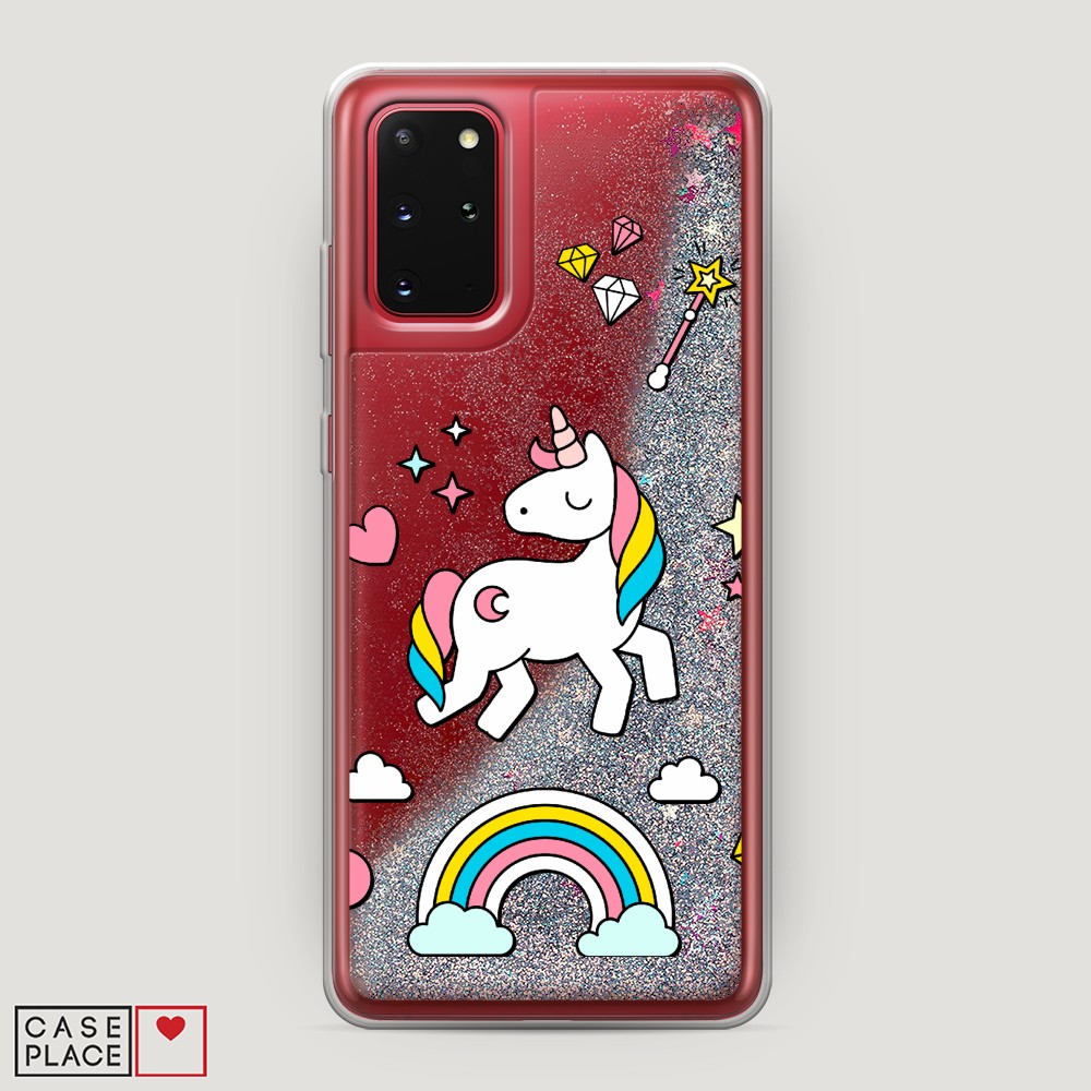 

Чехол Awog на Samsung Galaxy S20 Plus "Принцесса единорог", Разноцветный, 29391-1