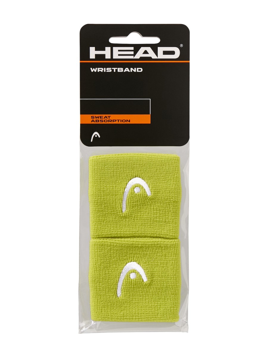 Напульсник унисекс Head Wristband 2.5 x2, лайм