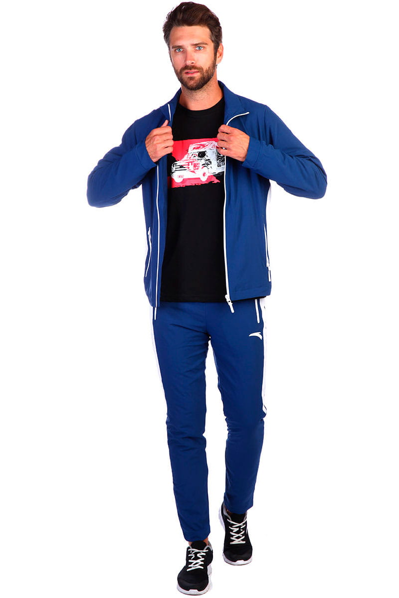 Костюм мужской Anta 852037620 Cross Training синий XS