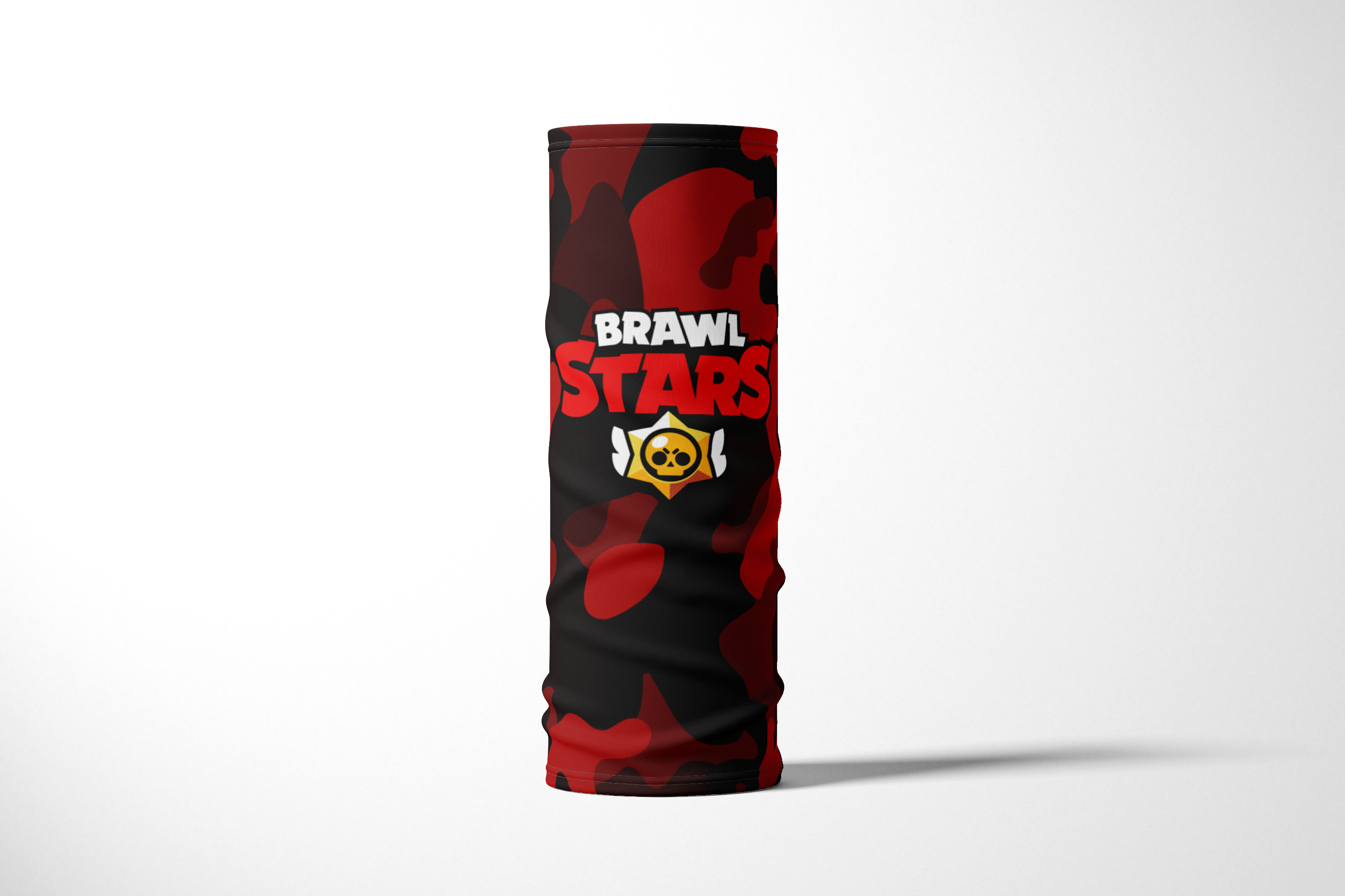 

Бандана / Бафф / Снуд-трансформер / Геймерам / Brawl Stars, Черный;красный, BBuffVM_VM1895389