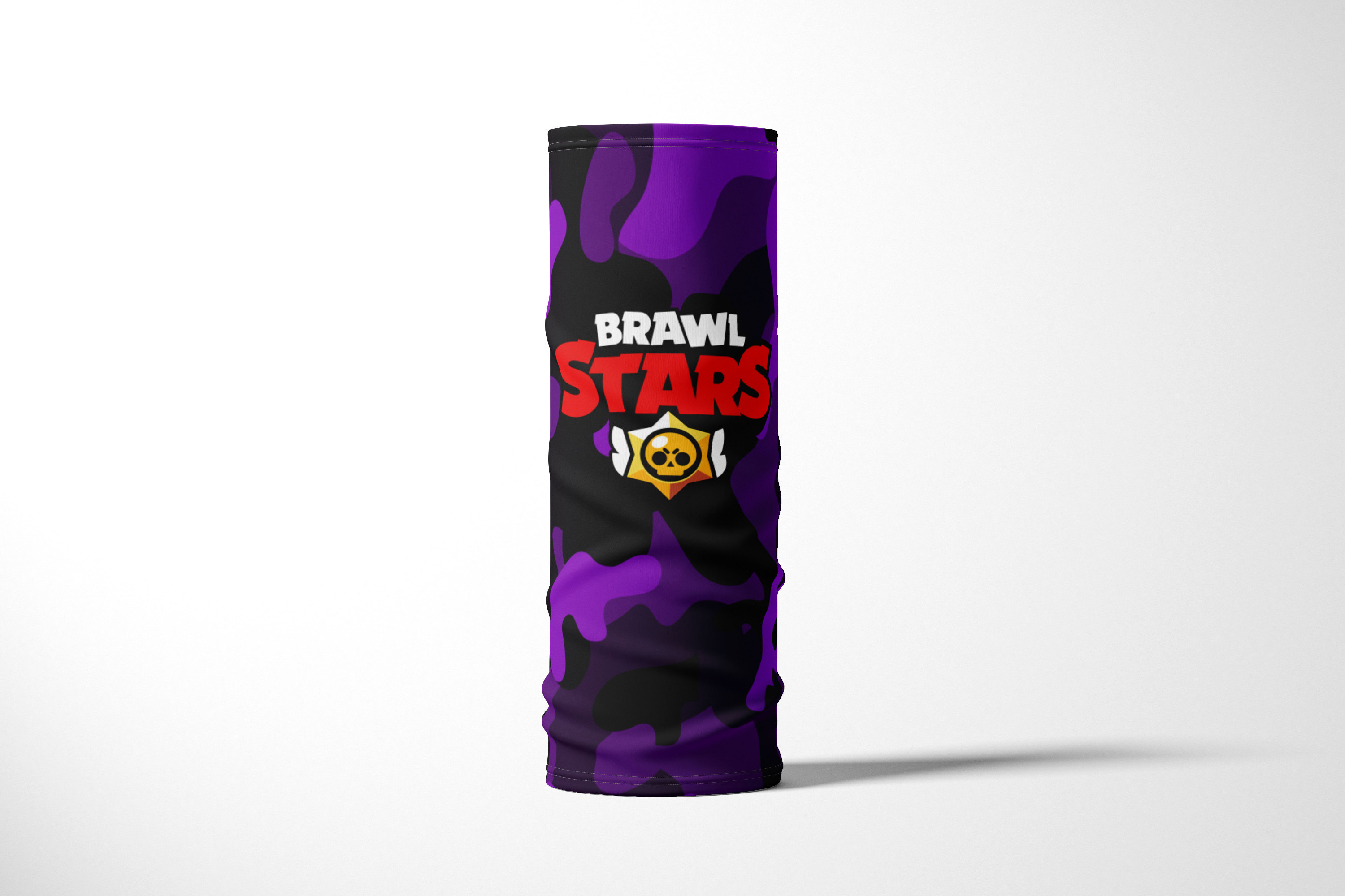 

Бандана / Бафф / Снуд-трансформер / Геймерам / Brawl Stars, Черный;фиолетовый, BBuffVM_VM1895387