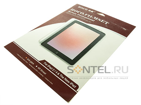 Защитная плёнка Hoco для New iPad anti-glare high-transparent