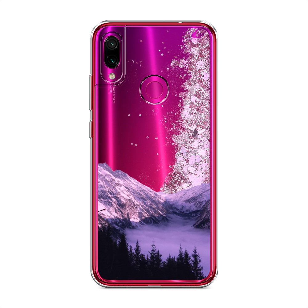 

Жидкий чехол с блестками "Горный туман" на Xiaomi Redmi Note 7
