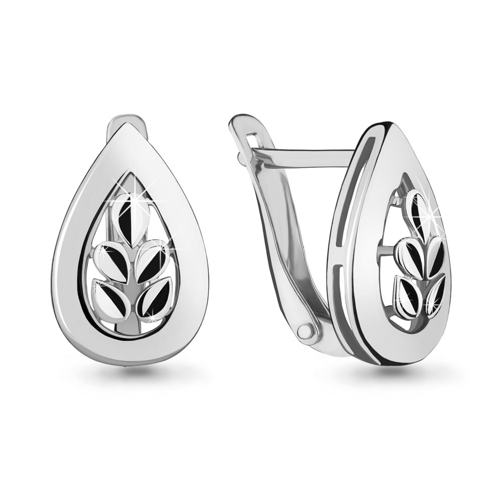 

Серьги из серебра Aquamarine 33631_925_р, 33631_925_р
