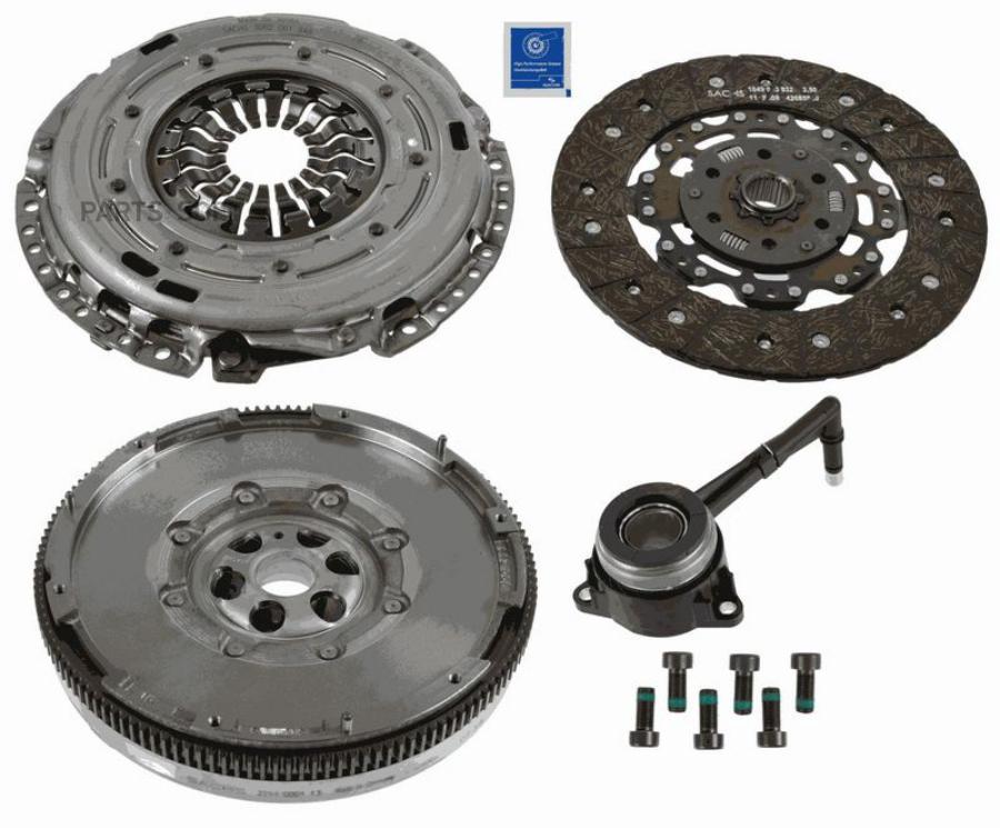 

SACHS К-кт сцепления с двухмассовым маховиком VW Golf VI 2.0 TDI 08- \ AUDI A3 2.0 TDI 04-, 2290601138