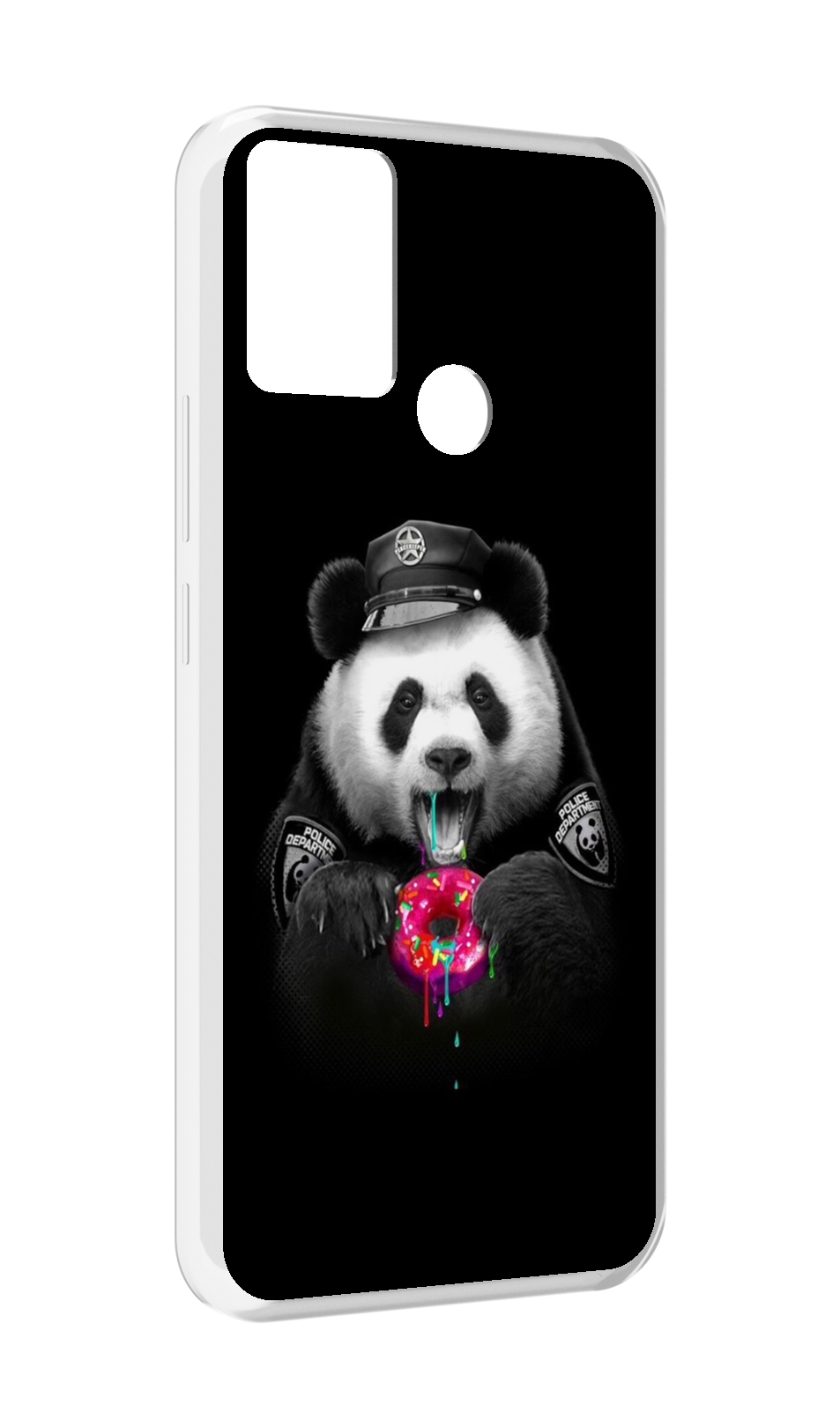 

Чехол MyPads Панда-с-пончиком для Infinix Hot 11 Play, Прозрачный, Tocco