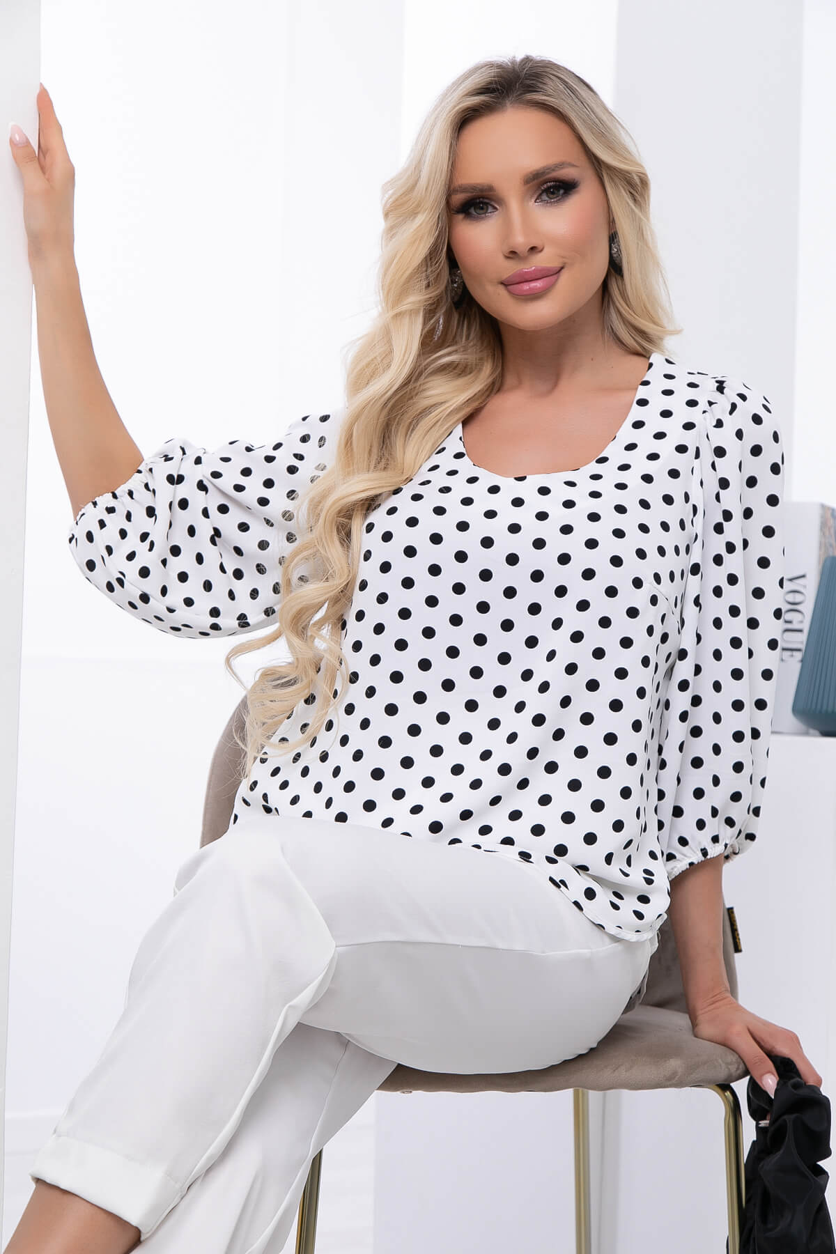 

Блуза женская LT Collection Флоренция белая 48 RU, Белый, Флоренция