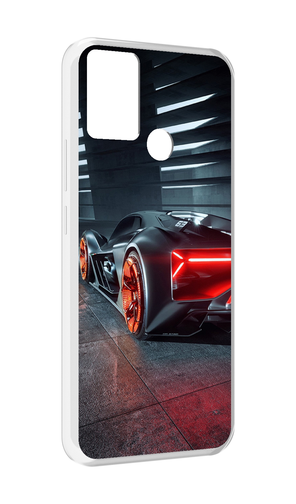 

Чехол MyPads Ночной-город мужской для Infinix Hot 11 Play, Прозрачный, Tocco