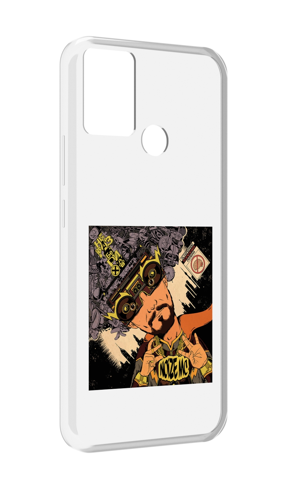 

Чехол MyPads Неразбериха Noize MC для Infinix Hot 11 Play, Прозрачный, Tocco