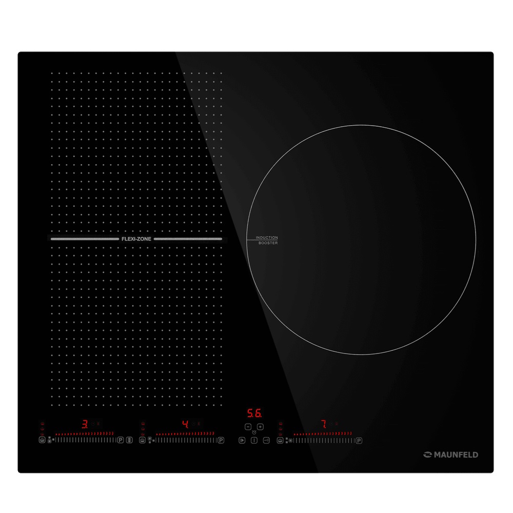 фото Встраиваемая варочная панель индукционная maunfeld cvi593sfbk черный