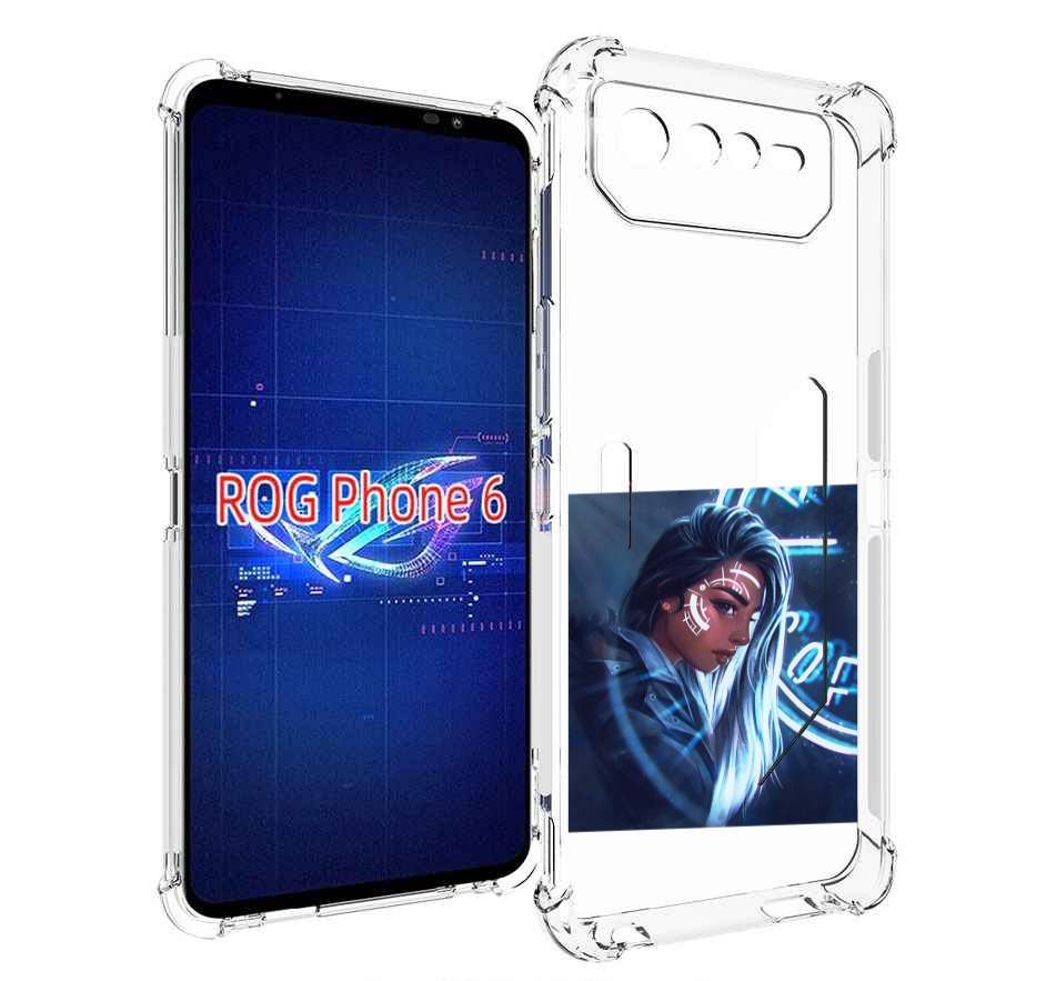 

Чехол MyPads девушка-из-антарктиды женский для Asus ROG Phone 6, Прозрачный, Tocco
