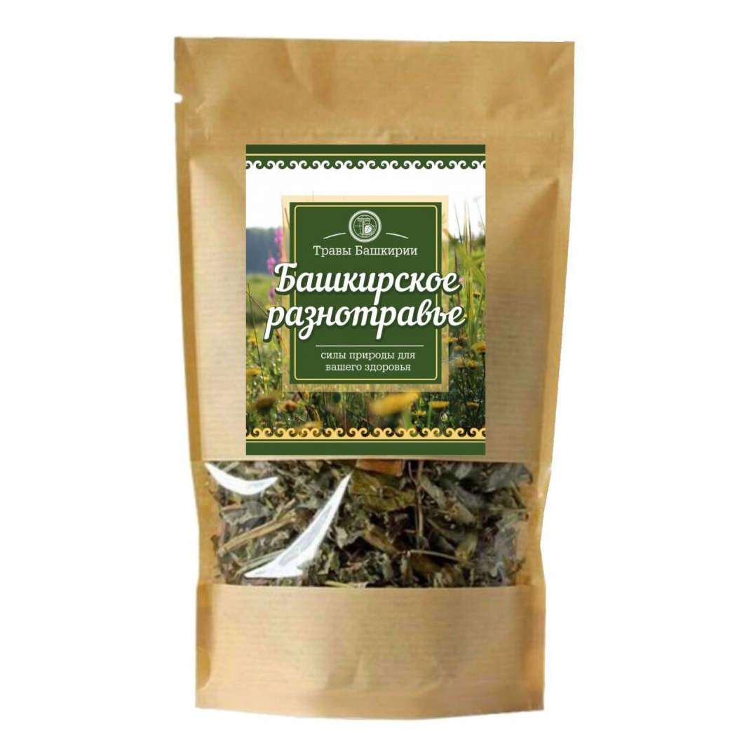 фото Чайный напиток травы башкирии башкирское разнотравье листовой 200 г