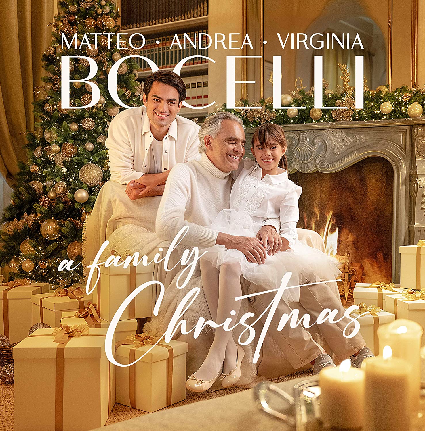 фото Andrea bocelli a family christmas (cd) мистерия звука