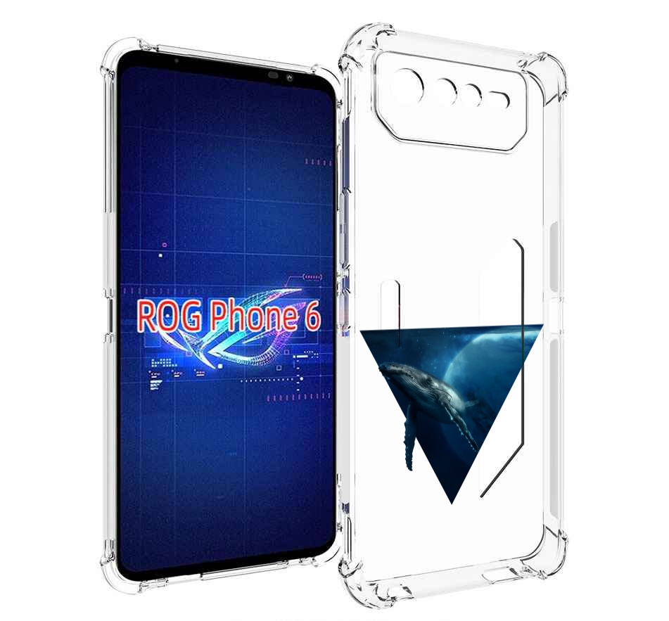 

Чехол MyPads 3D кит для Asus ROG Phone 6, Прозрачный, Tocco
