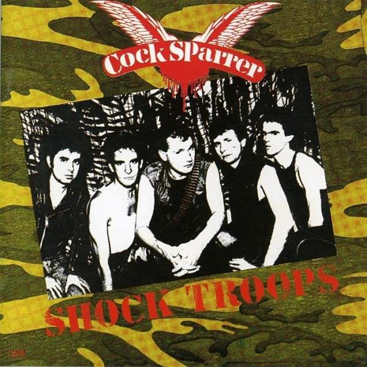 фото Cock sparrer shock troops (cd) мистерия звука