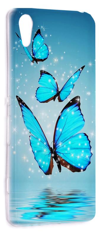 

Чехол силиконовый для Sony Xperia Z3+/Z4 TPU (Прозрачный) (Дизайн 4)