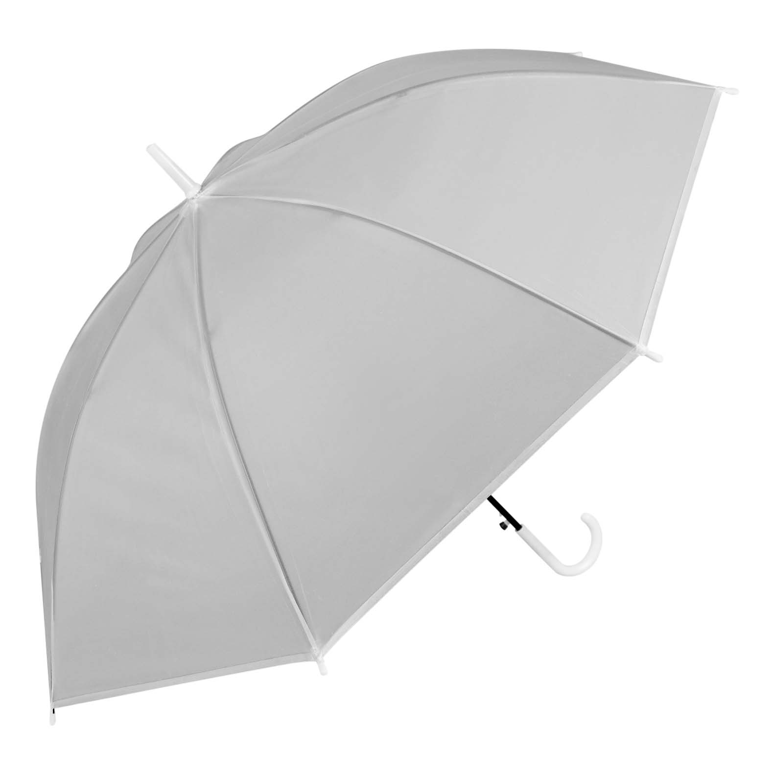 Зонт-трость женский полуавтоматический  Sima-land 15983840, белый